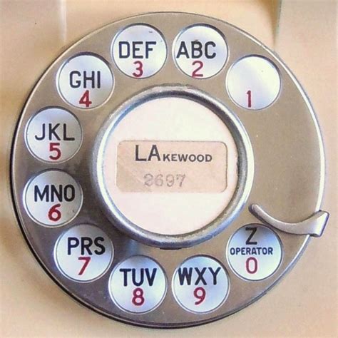 history of phone numbers